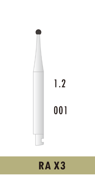 Бор твердосплавний RA-X3 (1шт) на кутовий наконечник