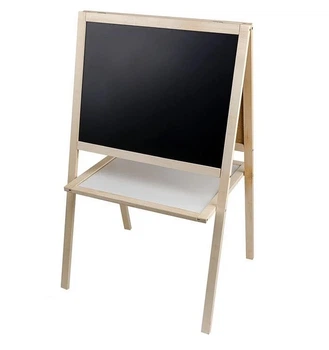 Мольберт детский Игруша, двусторонний, с подставкой. White and black (138131)