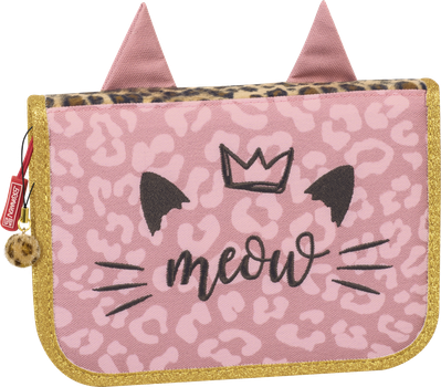 Пенал Brunnen с брендовыми карандашами Sweet Wild Cat, rosa 19,5 х 13,5 х 3,5 см (1049120942)