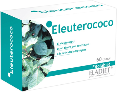 Suplement diety Eladiet Eleuterococo Fitotablet 60 tabletek (8420101010784)