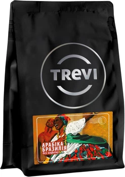 Кофе в зернах Trevi Арабика Бразилия без кофеина 250 г (4820140051184)