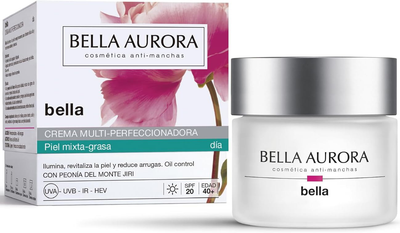 Krem z filtrem do twarzy Bella Aurora Bella Dia Multi-Perfect SPF 20 50 ml (8413400005971)