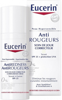 Денний крем для обличчя Eucerin AntiRedness Concealing Day Care SPF 25 50 мл (4005800109058)