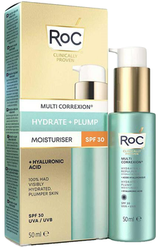 Krem-żel do twarzy Roc Multi Correxion Hydrate & Plump Moisturiser SPF 30 50 ml (1210000800299)