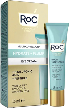 Крем-гель для шкіри навколо очей Roc Multi Correxion Hydrate & Plump Eye Cream 15 мл (1210000800442)