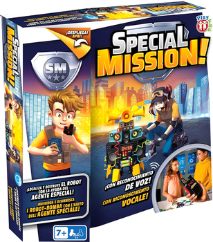 Gra planszowa IMC Toys Special Mission Stop the Robot (8421134080126)