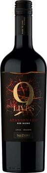 Вино Gato Negro 9 Lives Apasionado червоне сухе 0.75 л (7804300149970)