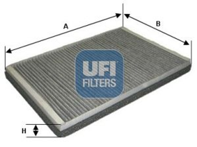 Фильтр, воздух во внутреннем пространстве UFI (5428100)