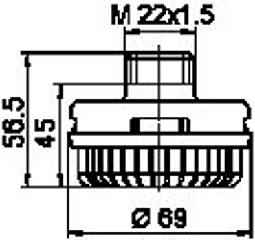 Элемент регулировки подвески WABCO (4324070600)