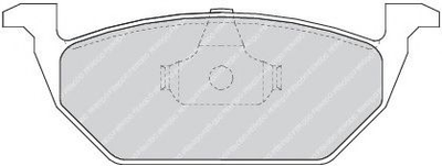 Тормозные колодки дисковые Ferodo (FDB1094)