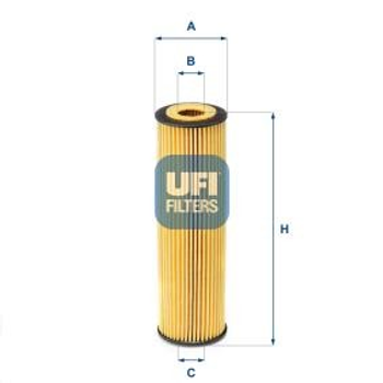 Масляный фильтр UFI (2515500)