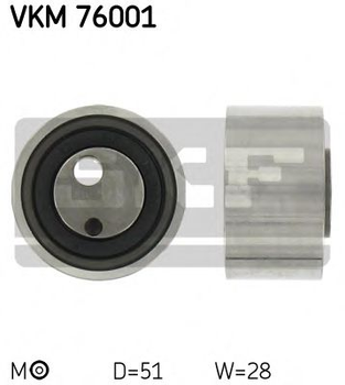 Ролик натяжной SKF (VKM76001)