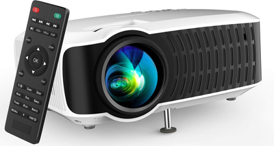 Мультимедійний проектор Dbpower T22 HD з динаміками Factory Recertified g3