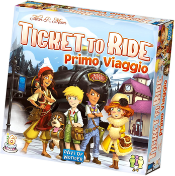 Dodatek do gry planszowej Asmodee Ticket to Ride: First Journey (0824968206270)