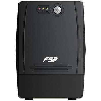 Джерело безперебійного живлення FSP PPF6000601 Fortron FP1000 1000ВА/600Вт Line-Int 4хSchuko AVR Black