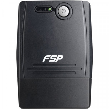 Джерело безперебійного живлення FSP FP800 800ВА/480Вт Line-Int IECx4+USB AVR Black PPF4800415