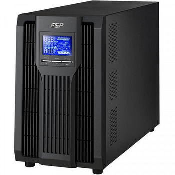 Джерело безперебійного живлення FSP Champ 3kVA/Tower/3000VA/2700W/ECx4/CE Чорний (PPF24A1807)