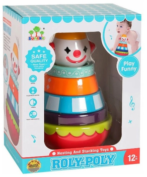 Пірамідка RS Toys First Games Forever Standing Clown (8004817112026)