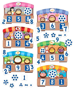 Zestaw edukacyjny dla niemowląt Headu Tactile Bingo of Montessori Numbers (8059591420249)