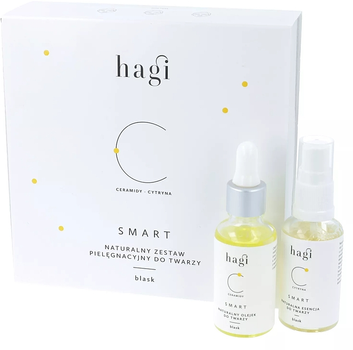 Zestaw do pielęgnacji twarzy Hagi Smart C oil + essence 2 x 30 ml (5904302000568)
