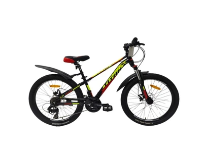 Велосипед Titan 24 AL Arena 2024 Рама-12 black-red