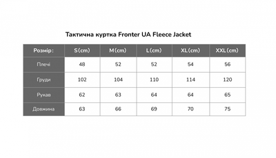 Тактична куртка Fronter UA Fleece Jacket Green - XL