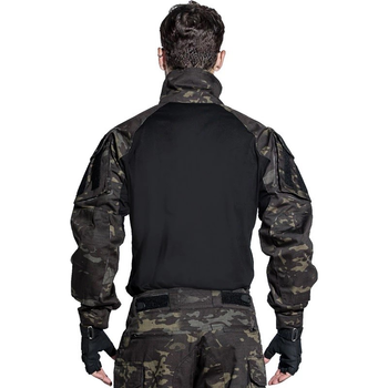 Тактична сорочка Emerson G3 Combat Shirt Camo Black - M