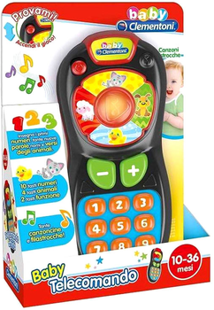 Zabawka edukacyjna Clementoni Baby Baby Remote Control (80051251715690