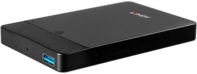 Kieszeń zewnętrzna Lindy SATA 2.5" USB 3.0 Enclosure Black (4002888433310)