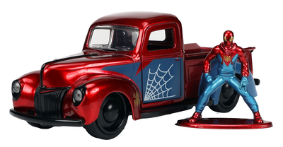 Metalowy model samochodu Jada Die-Cast Marvel 1941 Ford Pick Up z figurką 1:32 (4006333083532)