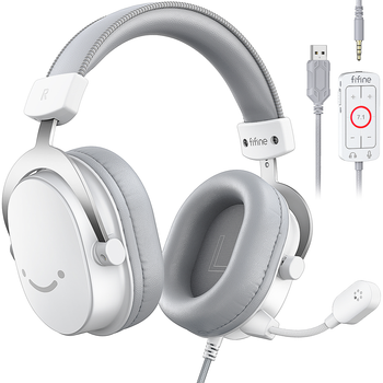Навушники Fifine H9W White