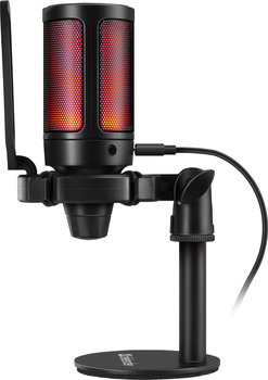 Mikrofon Defender Impulse GMC 600 RGB USB Black (4745090824186)