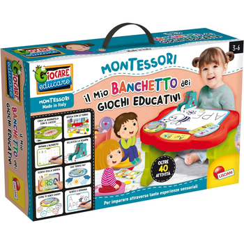 Стол для творчества Lisciani Montessori My Banquet of Educational Games (8008324097166)