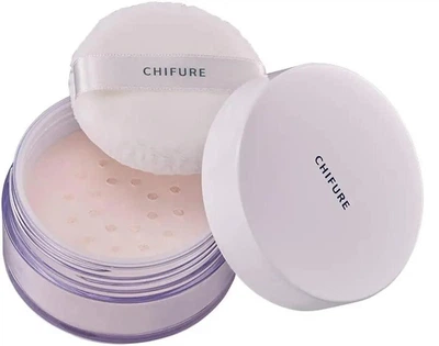 Рассыпчатая пудра Chifure Loose Powder, #1 Lucent с пуховкой, 20 г
