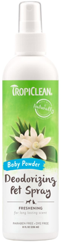 Spray dezodoryzujący TropiClean Baby Powder (0645095861329)