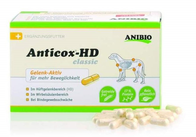 Suplement witaminowy dla psów i kotów Anibio Anticox HD classic powder (4025332772018)