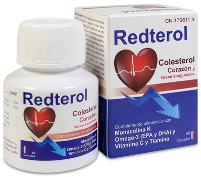Дієтична добавка Redterol 60 капсул (8437014181180)