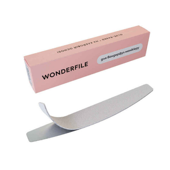 Сменные файлы для пилки Wonderfile 16.2x2.4 см 150 грит полумесяц на мягкой основе 20 шт
