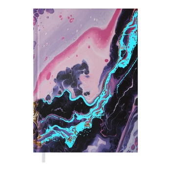 Ежедневник недатированный Buromax Miracle A5 288 страниц фиолетовый (BM.2032-07)