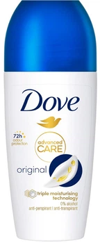 Антиперспірант-кульковий Dove Original 72 години 50 мл (59095859)