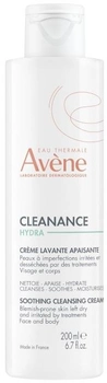 Крем для вмивання під час терапії акне Avene Cleanance Hydra 200 мл (3282770390476)