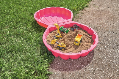 Zabawka do piasku Smoby Big Sand Muszla Różowa (4004943077224)