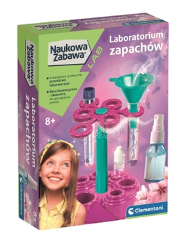 Zestaw do eksperymentów naukowych Clementoni Laboratorium Zapachów Perfum (8005125508679)