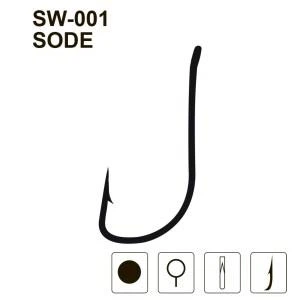 Крючки MiniMax Sode SW-001 # 8 BLN 10шт. ring