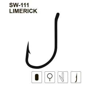 Крючки MiniMax Limerick SW-111 # 8 BLN 10шт. ring