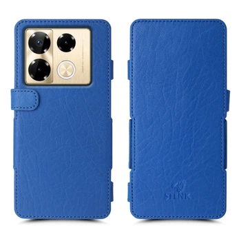 Чехол книжка Stenk Prime для Infinix Note 40 Pro Plus Ярко синий (77150)
