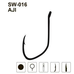 Крючки MiniMax Aji SW-016 # 10 BLN 10шт. ring