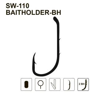 Крючки MiniMax Baitholder-Bh SW-110 # 8 BLN 5шт. ring