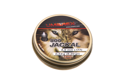 Пульки Umarex Jackal Pellets 0,53гр. кал.4.5(.177) 500шт.