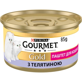 Паштет Gourmet Gold (Гурмет Голд) с телятиной для котят, 85 г